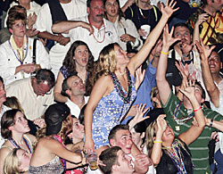 New Years Eve 2004 photo - Duval Street, Key West